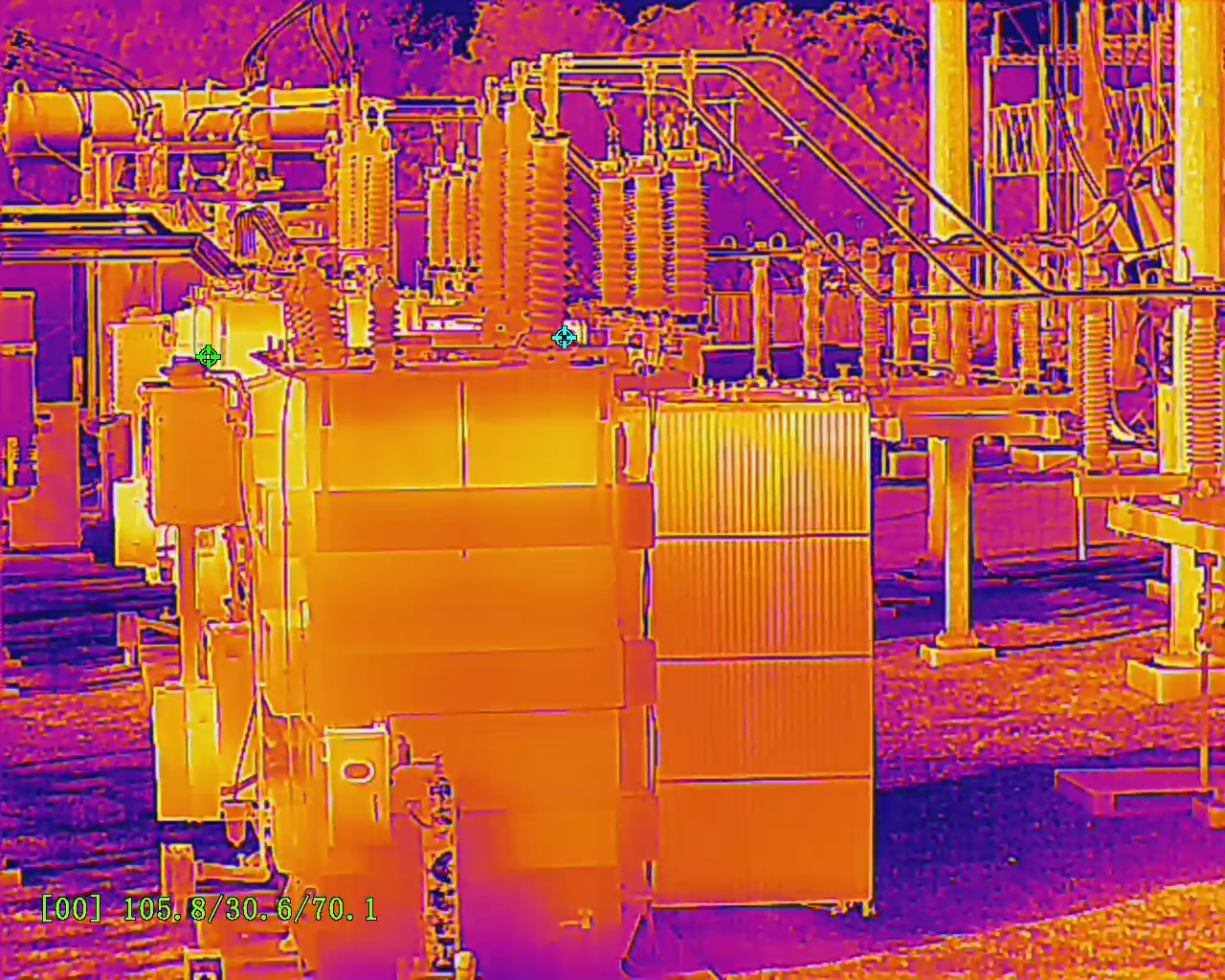 Infrared demonstration on a grid sub-system